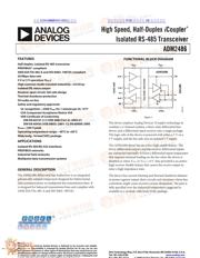 ADM2486 Datenblatt PDF