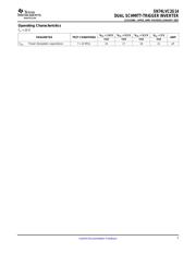 SN74LVC2G14YZPR datasheet.datasheet_page 5