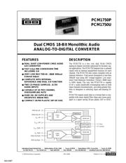 PCM1750U/1KG4 datasheet.datasheet_page 1
