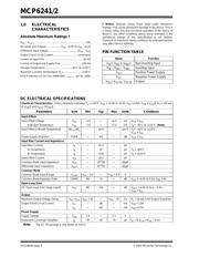 MCP6241-E/SN 数据规格书 2