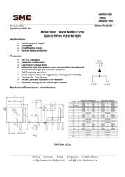 MBRD360TR 数据规格书 1