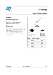 STPS1L60 datasheet.datasheet_page 1