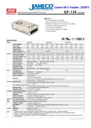 QP-150C 数据规格书 1