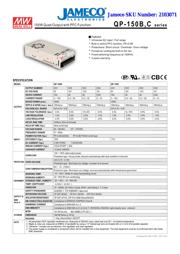 QP-150C 数据规格书 4
