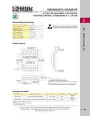 HMC603QS16E 数据规格书 6