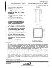 TIBPAL22V10-10CFN datasheet.datasheet_page 1