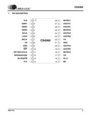 CS4360-KZZ 数据规格书 5