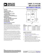 AD7276BUJZ-500RL7 数据手册