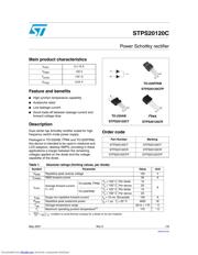 STPS20120C_07 数据规格书 1