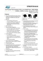 STM32F303C8Y6TR datasheet.datasheet_page 1