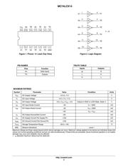 MC74LCX14MG 数据规格书 2