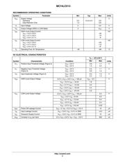 MC74LCX14MG 数据规格书 3