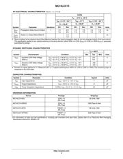 MC74LCX14MG 数据规格书 4