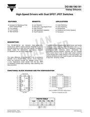 DG189AP/883 datasheet.datasheet_page 1