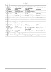 LA72910V datasheet.datasheet_page 6