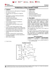 TPS40140 Datenblatt PDF