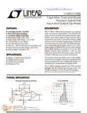 LT1495 datasheet.datasheet_page 1