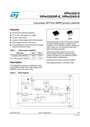 VIPER22ADIP-E Datenblatt PDF