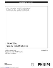 74LVC02 datasheet.datasheet_page 1