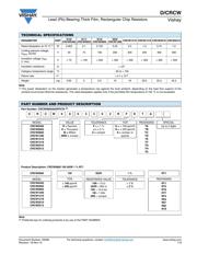 CRCW0603130KFKEA 数据规格书 2