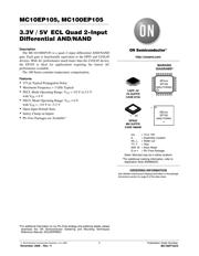 MC10EP105FAG datasheet.datasheet_page 1