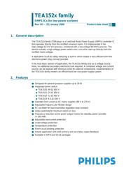 TEA1522T/N2 datasheet.datasheet_page 1