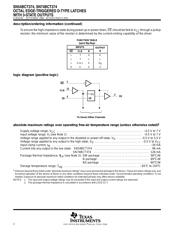 SN74BCT374 datasheet.datasheet_page 2