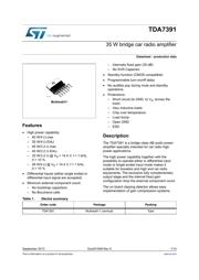 TDA7391 datasheet.datasheet_page 1