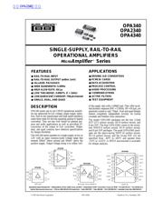 OPA2340 datasheet.datasheet_page 1