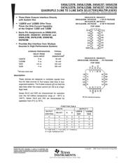 SN54LS257BW datasheet.datasheet_page 1