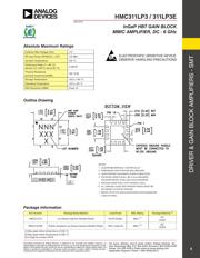 HMC311LP3TR datasheet.datasheet_page 4