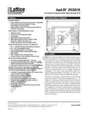 ISPLSI2032A-80LT44 datasheet.datasheet_page 1