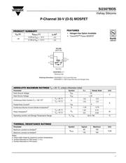 SI2307BDS-T1-E3 datasheet.datasheet_page 1