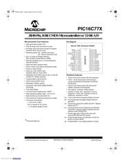 PIC16C773/SP 数据规格书 1