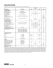 AFE1103E 数据规格书 2