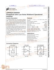 LMH6624 datasheet.datasheet_page 1