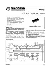 TDA7461D datasheet.datasheet_page 1