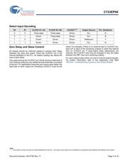 CY23EP09SXC-1T datasheet.datasheet_page 4