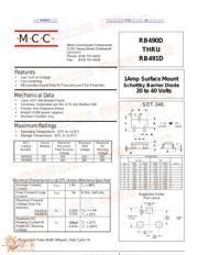 RB491D datasheet.datasheet_page 1