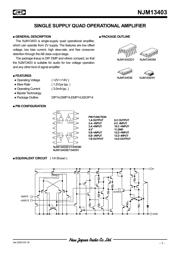 NJM13403D1# 数据规格书 1