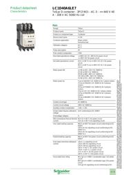 LC1D40A6LE7 数据规格书 1