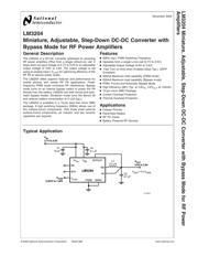 LM3204TLX 数据规格书 2
