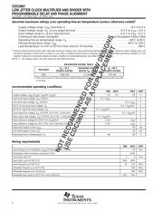 CDC5801DBQR datasheet.datasheet_page 6