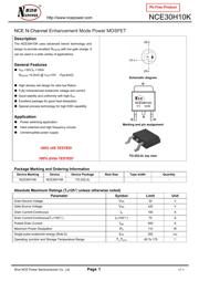 NCE30H10K datasheet.datasheet_page 1