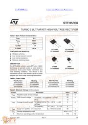 STTH5R06 datasheet.datasheet_page 1