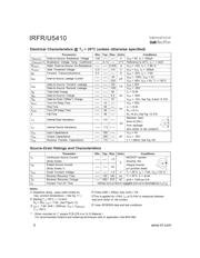 IRFU5410 数据规格书 2