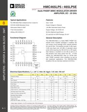 HMC465LP5ETR datasheet.datasheet_page 1