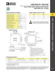 HMC465LP5ETR datasheet.datasheet_page 4