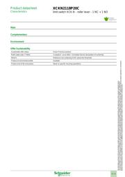 XCKN2118P20C datasheet.datasheet_page 1