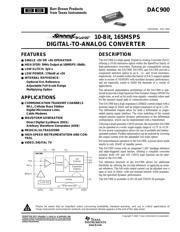 DAC900 datasheet.datasheet_page 1